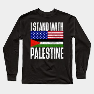 I Stand With Palestine Long Sleeve T-Shirt